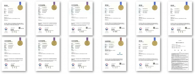 CREATIVE PERS Patent Certificates